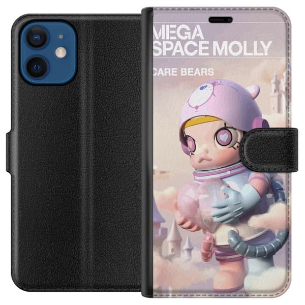 Apple iPhone 12  Plånboksfodral Mega Space Molly Care Bears Series - Share Bear Edition