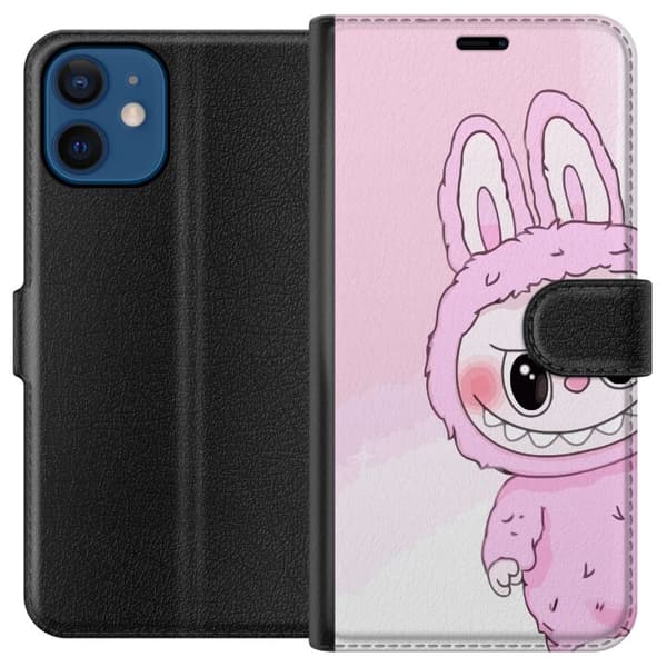 Apple iPhone 12  Tegnebogsetui Labubu Kanin-serien