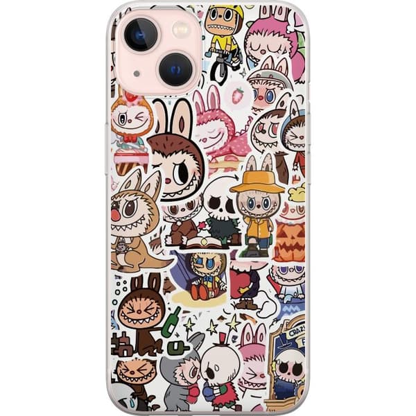 Apple iPhone 13 Gennemsigtig cover Labubu All-Stars – POP MART Specialudgave