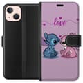Miniatyrbillede 1 af 3: Apple iPhone 13 mini Tegnebogsetui Lilo & Stitch – Angel Edition