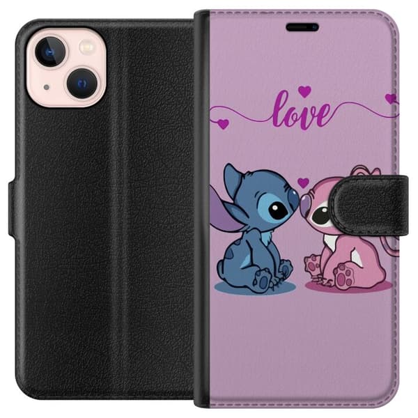Apple iPhone 13 mini Tegnebogsetui Lilo & Stitch – Angel Edition