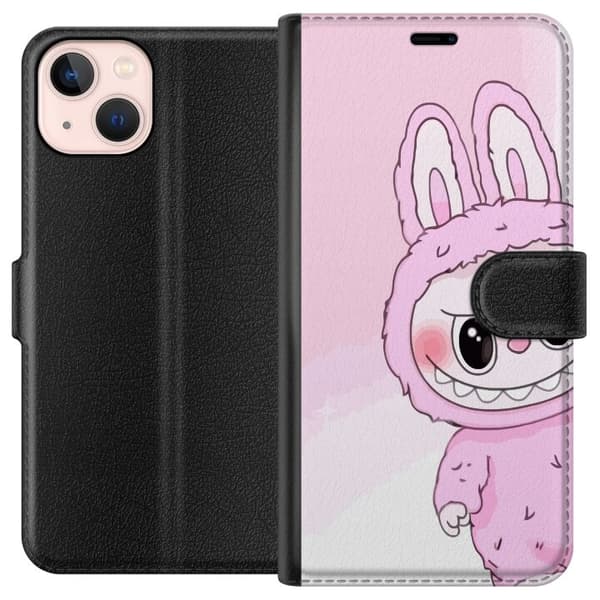 Apple iPhone 13 mini Tegnebogsetui Labubu Kanin-serien