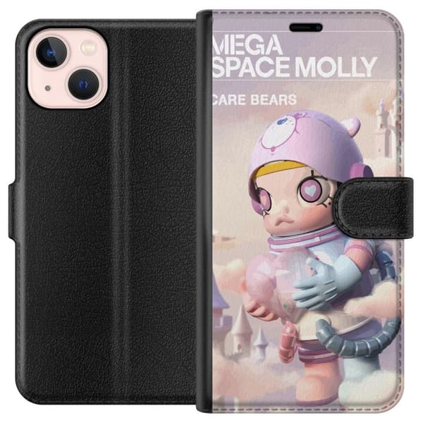 Apple iPhone 13 Tegnebogsetui Mega Space Molly Care Bears Series - Share Bear Edition