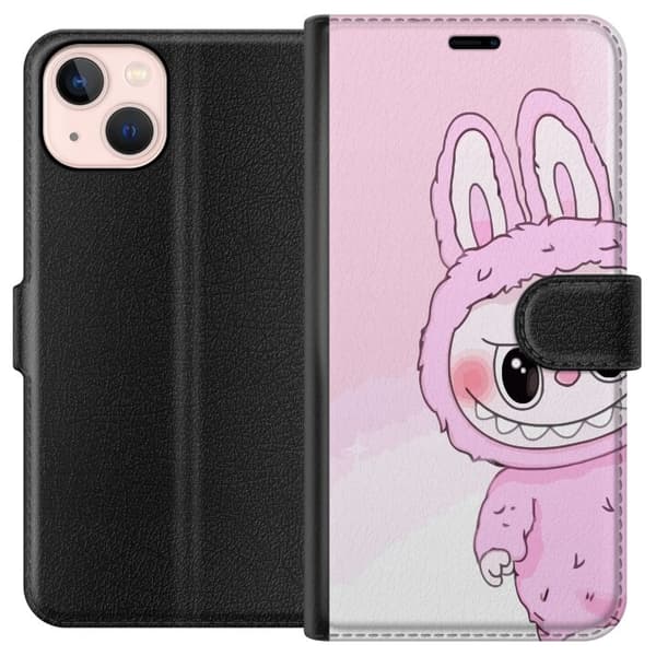 Apple iPhone 13 Tegnebogsetui Labubu Kanin-serien