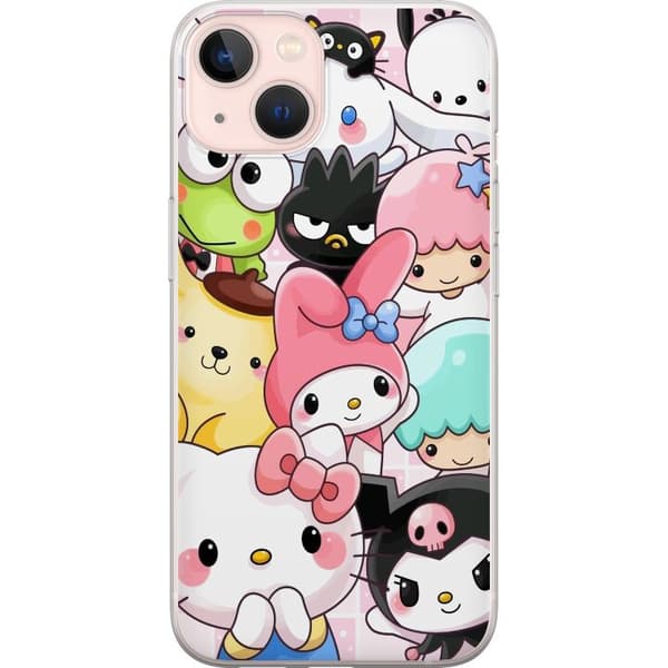 Apple iPhone 13 Gjennomsiktig deksel Kawaii Sanrio Crew
