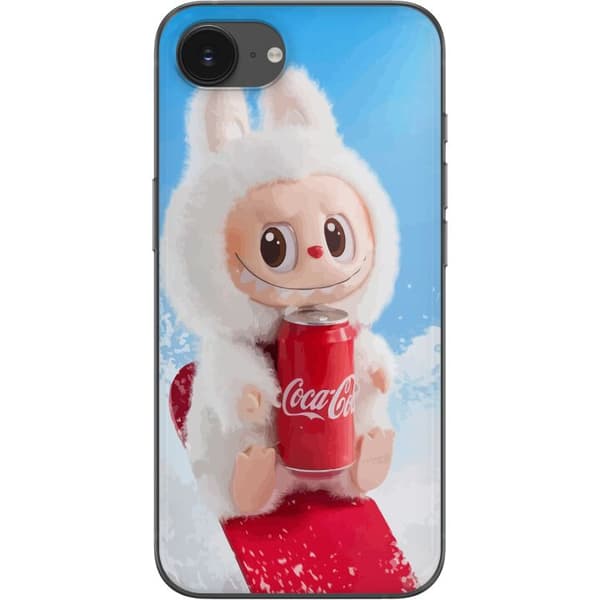 Apple iPhone 16e Läpinäkyvä kuori Labubu Summer Edition