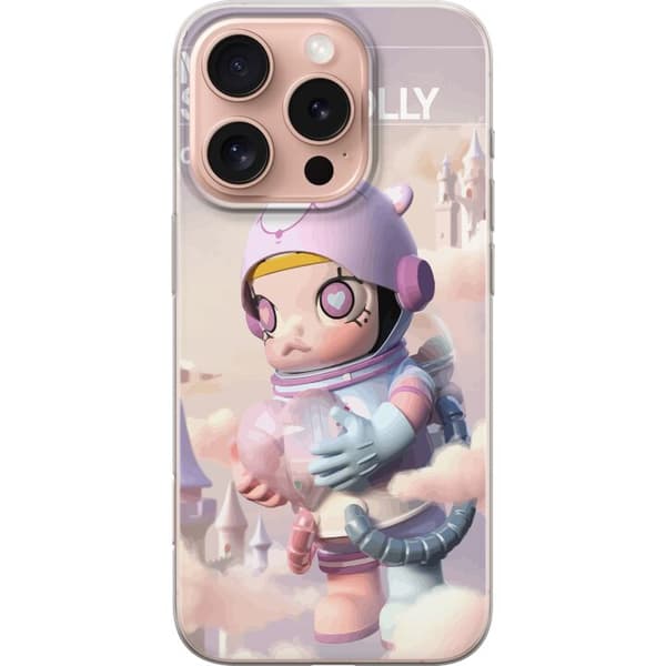 Apple iPhone 16 Pro Gennemsigtig cover Mega Space Molly Care Bears Series - Share Bear Edition