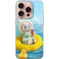 Pikkukuva 1 / 3: Apple iPhone 16 Pro Läpinäkyvä kuori Labubu Macaron-sarja