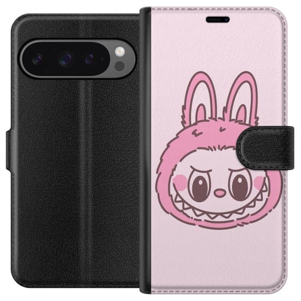 Google Pixel 9 Pro XL Tegnebogsetui Labubu Dyrekreds Bunny Udgave