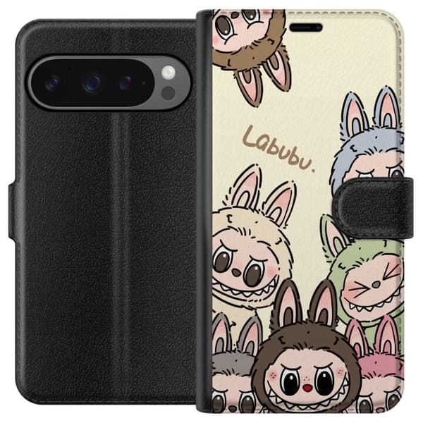 Google Pixel 9 Pro XL Tegnebogsetui Labubu Pastel Collection