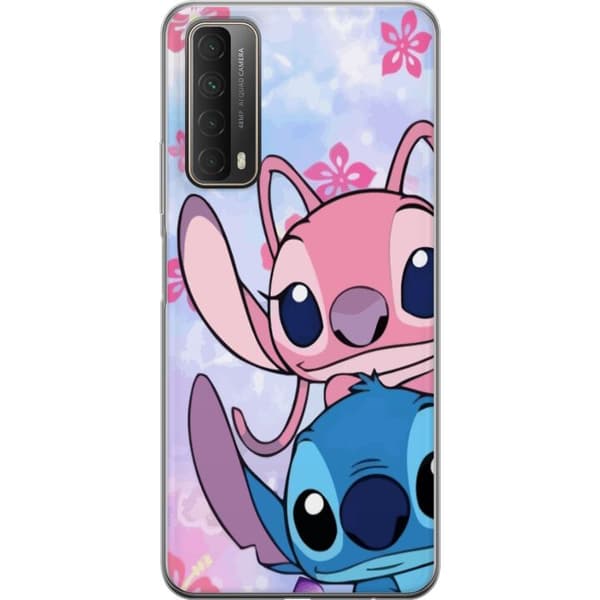 Huawei P smart 2021 Läpinäkyvä kuori Stitch & Angel