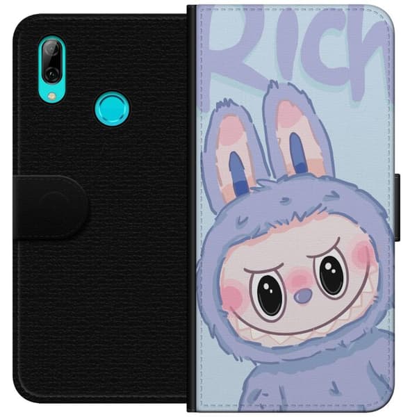 Huawei P smart 2019 Lommeboketui Blå Kanin Labubu