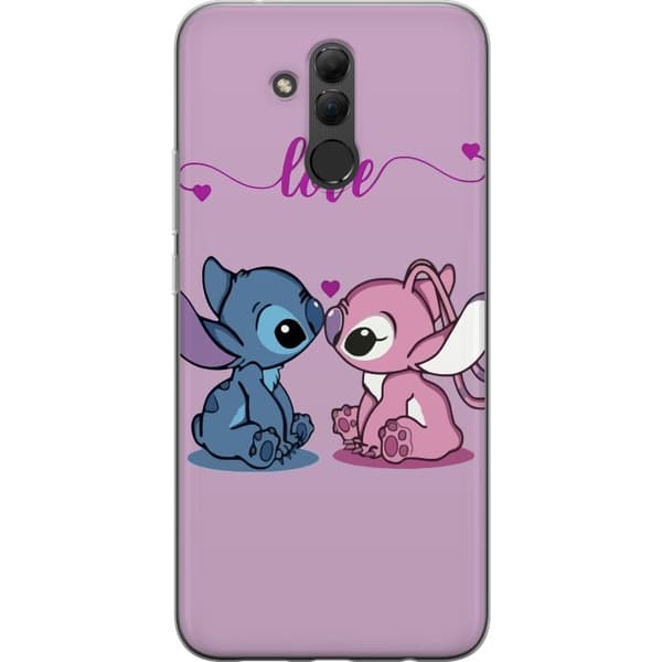 Huawei Mate 20 lite Gjennomsiktig deksel Lilo & Stitch – Angel Edition