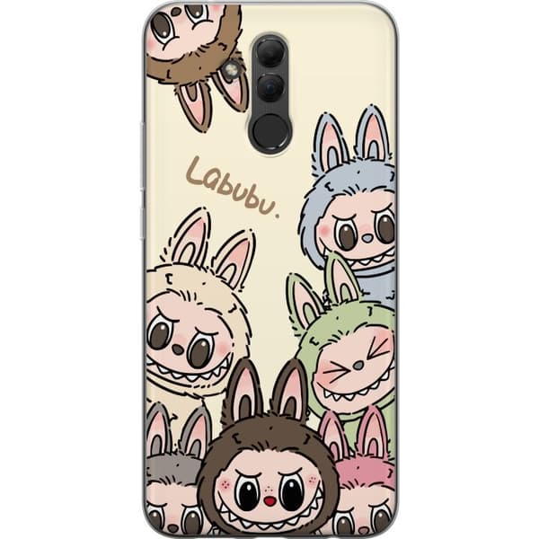 Huawei Mate 20 lite Gjennomsiktig deksel Labubu Pastel Collection