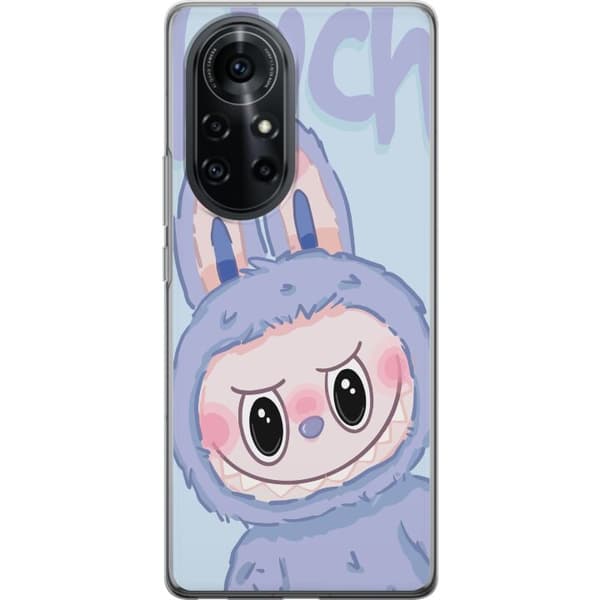 Huawei nova 8 Pro Läpinäkyvä kuori Sininen Jänis Labubu