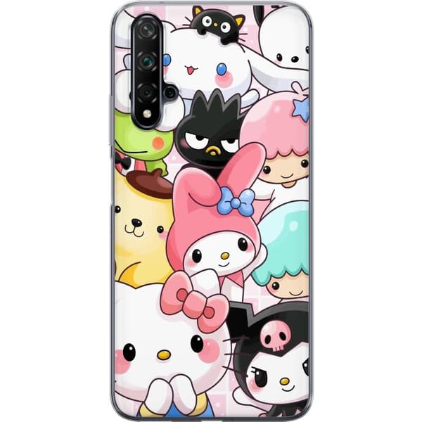 Huawei nova 5T Gjennomsiktig deksel Kawaii Sanrio Crew
