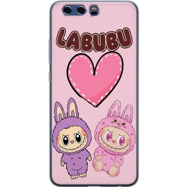 Huawei P10 Gennemsigtig cover Labubu Pink Monster