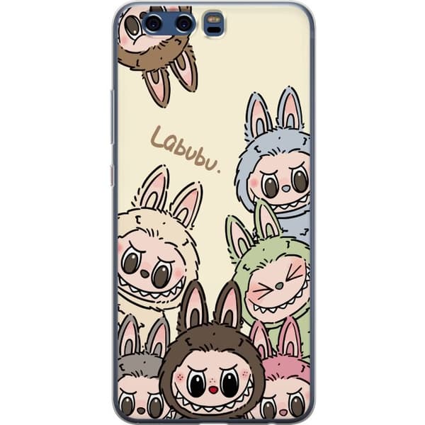 Huawei P10 Läpinäkyvä kuori Labubu Pastel Collection