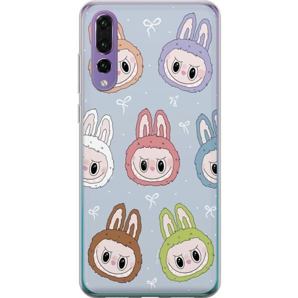 Huawei P20 Pro Gennemsigtig cover Pastel Labubu