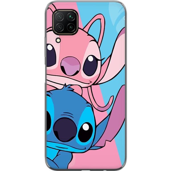 Huawei P40 lite Gennemsigtig cover Stitch & Angel