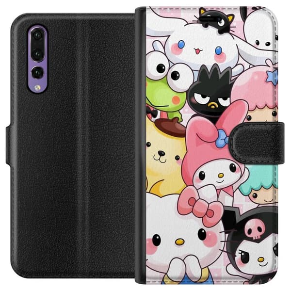 Huawei P20 Pro Tegnebogsetui Kawaii Sanrio Crew