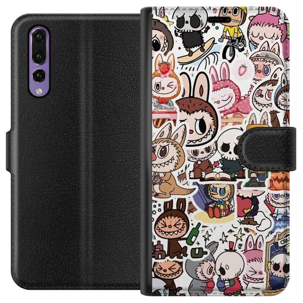 Huawei P20 Pro Tegnebogsetui Labubu All-Stars – POP MART Specialudgave