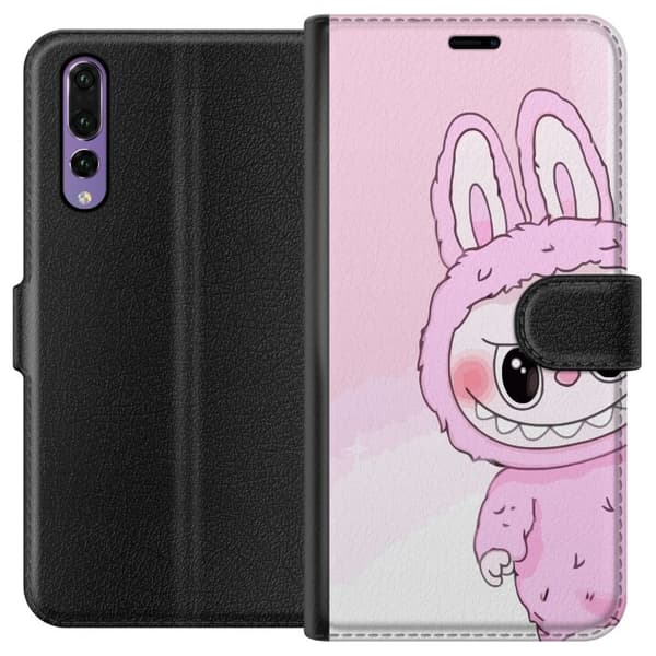 Huawei P20 Pro Tegnebogsetui Labubu Kanin-serien