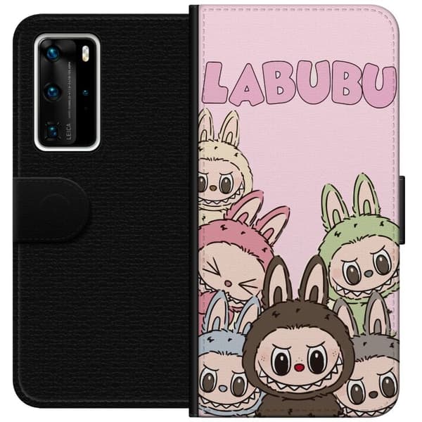 Huawei P40 Pro Plånboksfodral Labubu Classics