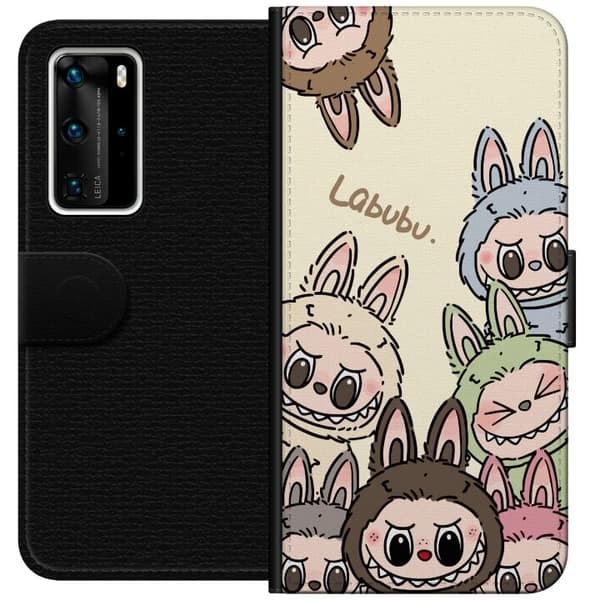 Huawei P40 Pro Plånboksfodral Labubu Pastel Collection