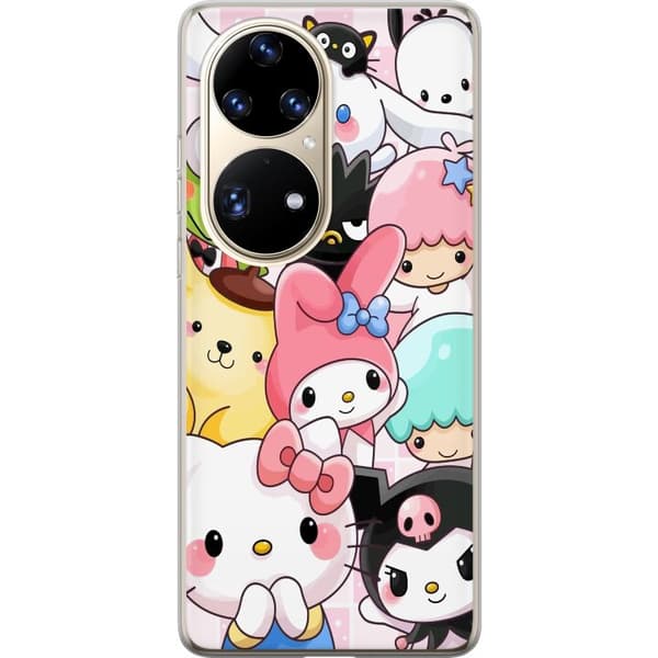 Huawei P50 Pro Gennemsigtig cover Kawaii Sanrio Crew