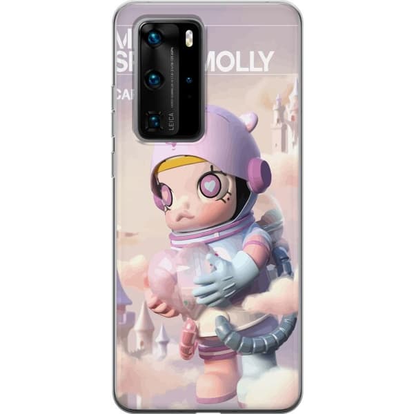 Huawei P40 Pro Genomskinligt Skal Mega Space Molly Care Bears Series - Share Bear Edition
