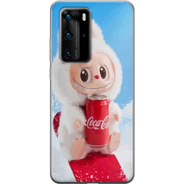 Huawei P40 Pro Gennemsigtig cover Labubu Summer Edition