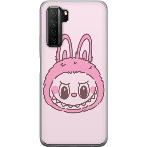 Huawei P40 lite 5G Genomskinligt Skal Labubu Zodiac Bunny Edition