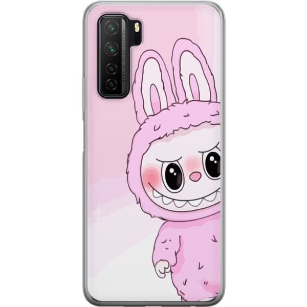 Huawei P40 lite 5G Läpinäkyvä kuori Labubu Jänis-sarja