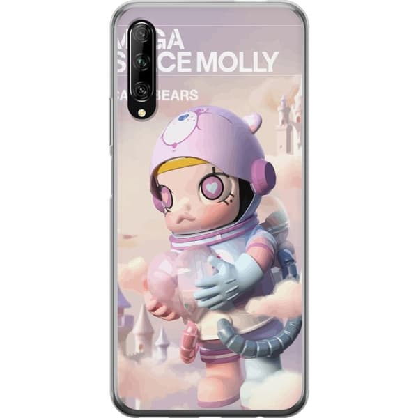 Huawei P smart Pro 2019 Genomskinligt Skal Mega Space Molly Care Bears Series - Share Bear Edition