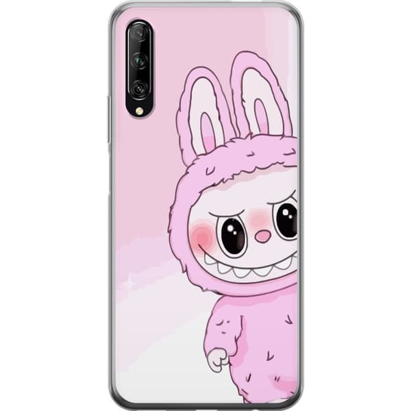 Huawei P smart Pro 2019 Genomskinligt Skal Labubu Bunny Series
