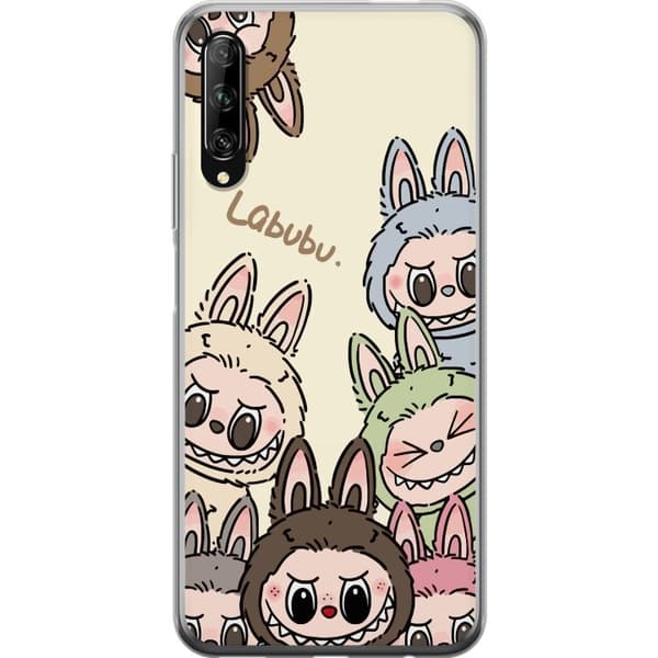 Huawei P smart Pro 2019 Genomskinligt Skal Labubu Pastel Collection