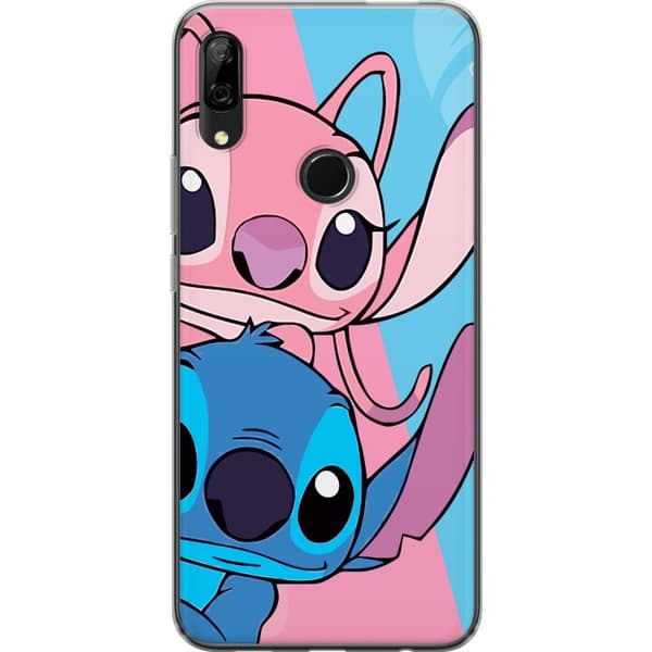 Huawei P Smart Z Läpinäkyvä kuori Stitch & Angel