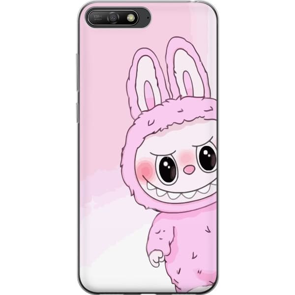 Huawei Y6 (2018) Läpinäkyvä kuori Labubu Jänis-sarja