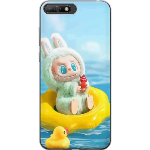 Huawei Y6 (2018) Gennemsigtig cover Labubu Macaron-serie
