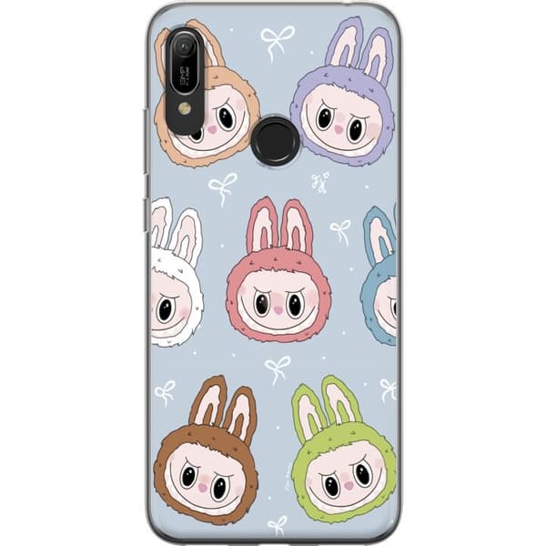 Huawei Y6 (2019) Läpinäkyvä kuori Pastel Labubu