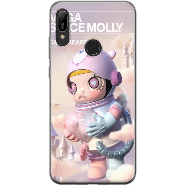 Huawei Y6 (2019) Gennemsigtig cover Mega Space Molly Care Bears Series - Share Bear Edition