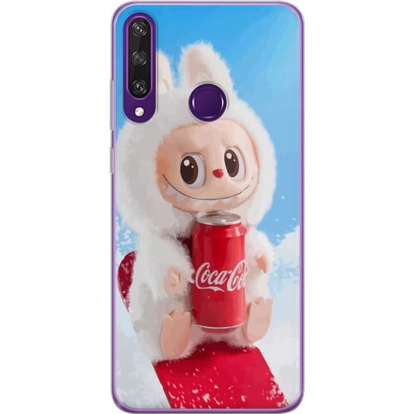 Huawei Y6p Läpinäkyvä kuori Labubu Summer Edition