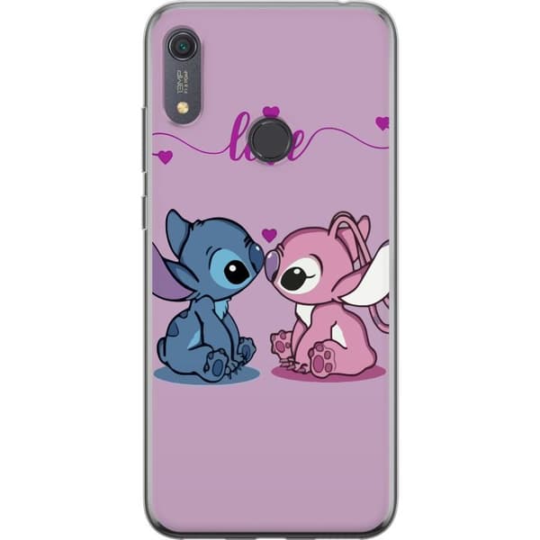Huawei Y6s (2019) Gennemsigtig cover Lilo & Stitch – Angel Edition