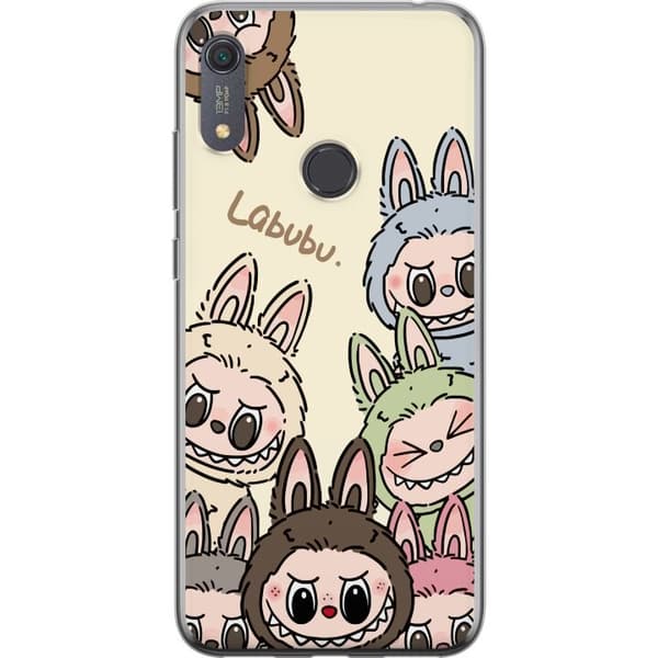 Huawei Y6s (2019) Genomskinligt Skal Labubu Pastel Collection