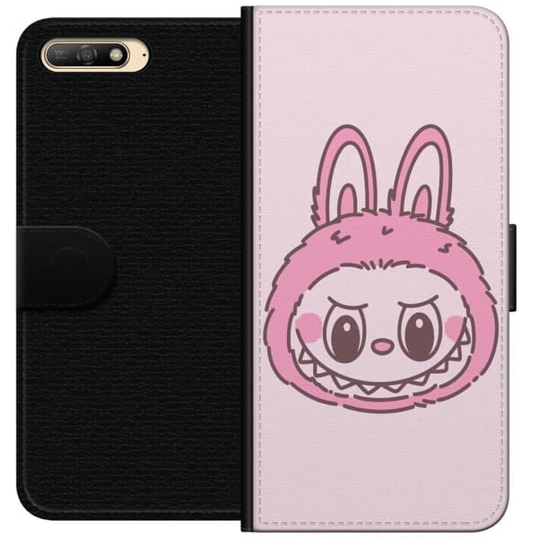 Huawei Y6 (2018) Lompakkokotelo Labubu Eläinradan Bunny-versio
