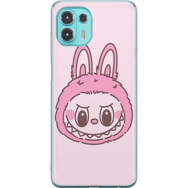 Motorola Edge 20 Lite Genomskinligt Skal Labubu Zodiac Bunny Edition