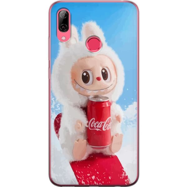 Huawei Y7 (2019) Läpinäkyvä kuori Labubu Summer Edition