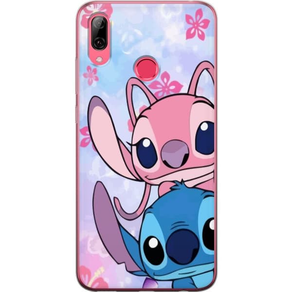 Huawei Y7 (2019) Gennemsigtig cover Stitch & Angel