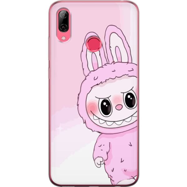 Huawei Y7 (2019) Läpinäkyvä kuori Labubu Jänis-sarja